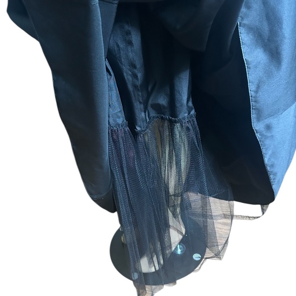 Vintage Michaelangelo Classic Black Maxi Party Dress - Picture 9 of 10